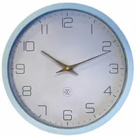 NEXTIME Horloge à quartz NXT ECO, diamètre: 300 mm, bleu