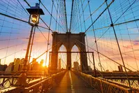 PAPERFLOW Poster mural "Brooklyn Bridge", en plexiglas