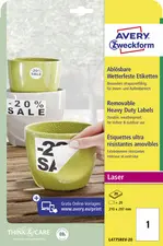 AVERY Zweckform Etiquette 45,7 x 21,2 mm, blanc