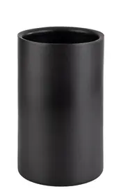 APS Rafraîchisseur de bouteille, acier inoxydable, noir mat