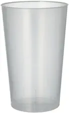 PAPSTAR Gobelet en PP réutilisable, 0,5 l, 30 pièces