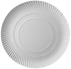 PAPSTAR Assiette en carton "pure", rond, diamètre: 320 mm