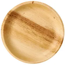 PAPSTAR Assiette feuille de palmier "pure", rond, 230 mm