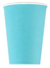 PROnappe Gobelet en carton, 0,2 l, bleu turquoise