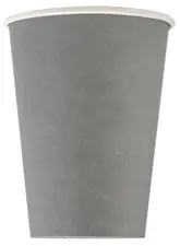 PROnappe Gobelet en carton, 0,2 l, gris