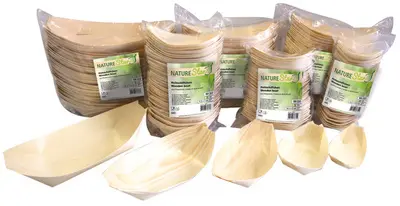 NATURE Star Ravier en bois, en pin, 180 x 85 mm