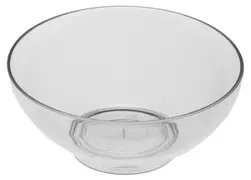 STARPAK Coupelle pour amuse-gueule rond, 65 ml, transparent