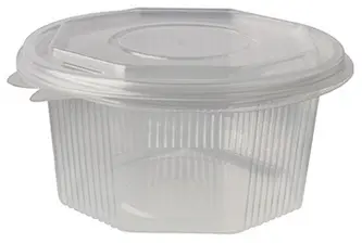 STARPAK Barquette d'emballage octogonal, 500 ml