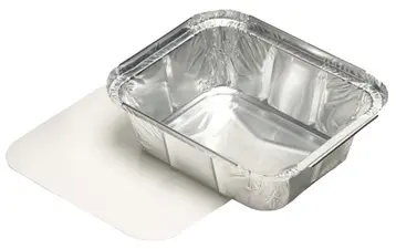 STARPAK Coupelle en aluminium, avec couvercle, 500 ml