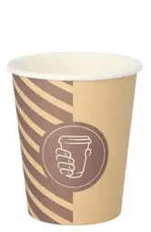 STARPAK Gobelet pour café en papier dur "Coffee Line", 0,3 L