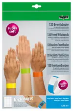 sigel Bracelets id. "Super Soft", petits paquets, vert néon