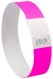 AVERY Bracelet imprimable, 256 x 19 mm, rose fluo