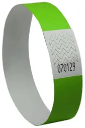 AVERY Bracelet imprimable, 256 x 19 mm, vert fluo