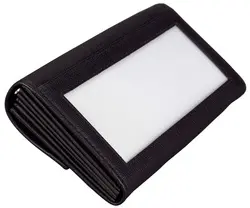 Alassio Portefeuille de serveur, en cuir, noir