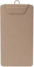 sigel Porte-menu à pince, format long, beige