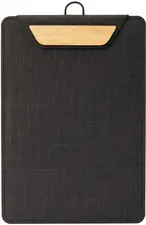 sigel Porte-menu à pince, A4, gris foncé / beige