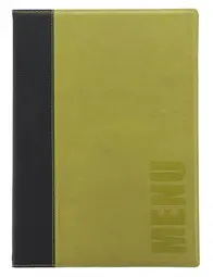 Securit Protège-menus TRENDY, A4, vert