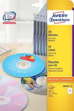 AVERY Zweckform Etiquette CD ClassicSize, blanc