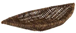 APS Corbeille à pain COVE, bateau, 300 x 150 mm, marron