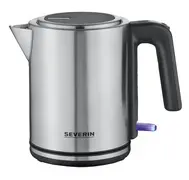 SEVERIN Bouilloire WK 9449, 1,7 litre, inox/noir