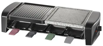SEVERIN Raclette-grill RG 9645, pierre de cuisson naturelle