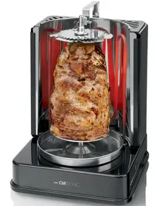 CLATRONIC Grill vertical pour kebab DVG 3686, noir