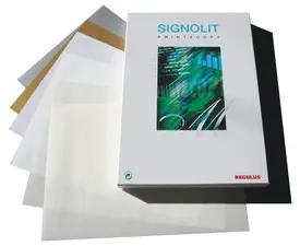 REGULUS Film autoadhésif SIGNOLIT SC, A3, brillant, blanc