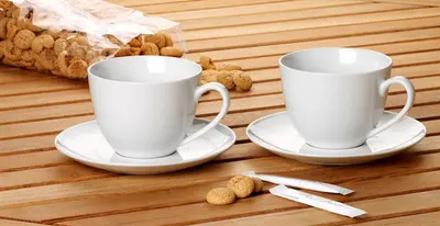 Ritzenhoff & Breker Soucoupe pour tasse à cappucino BIANCO