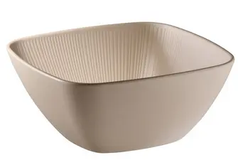 APS Bol NERO, carré, 195 x 195 mm, sable