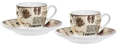 Ritzenhoff & Breker Set expresso CREMA, 4 pièces