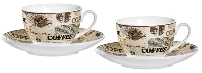 Ritzenhoff & Breker Set capuccino CREMA, 4 pièces