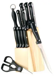 Esmeyer Bloc porte-couteaux ORION, 12 pièces