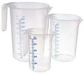 APS Pichet mesureur STACKABLE, 1,0 litre, transparent
