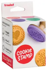 trodat Kit tampon à biscuit "Cookie Stamp", 5 pièces