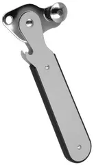 metaltex Ouvre-boîte, longueur: 150 mm, noir/gris