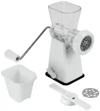 metaltex Hachoir Tartare, plastique/inox, blanc