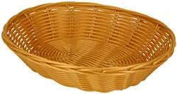 metaltex Corbeille à pain, ovale, plastique, beige
