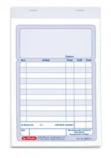 herlitz Bloc de formulaires "bloc de facture", A6, 2 x 50
