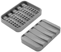 metaltex Porte-savon Gravity-Soap, gris