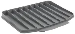 metaltex Tapis d'égouttage Gravity-Duo, caoutchouc, gris