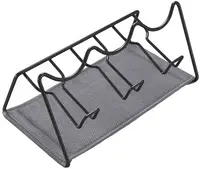 metaltex Égouttoir Sodatex 3 LAVA, noir mat