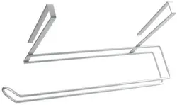 metaltex Porte-rouleau de cuisine Easy-Roll, argent
