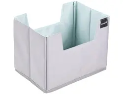 keeeper Organiseur de courses "nea", taille L, gris/bleu eau