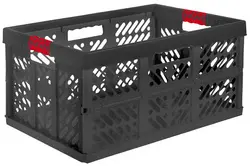 keeeper Caisse de rangement pliante "ben", 45 L, graphite