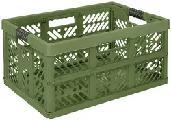 keeeper Caisse de rangement pliante "ben", 45 L, olive
