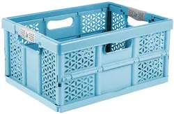 keeeper Caisse pliante "eco lea", 32 L, sky blue
