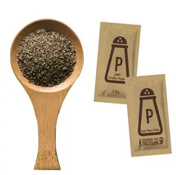 HELLMA Portion de poivre, emballé à l'unité, dans un carton