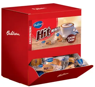 Bahlsen Biscuits fourrés "Hit Minis", présentoir