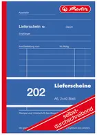 herlitz Formularbuch "Liefer-/Empfangsschein 204", DIN A5