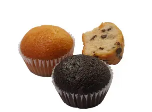 HELLMA Assortiment de mini Muffins, carton de 60